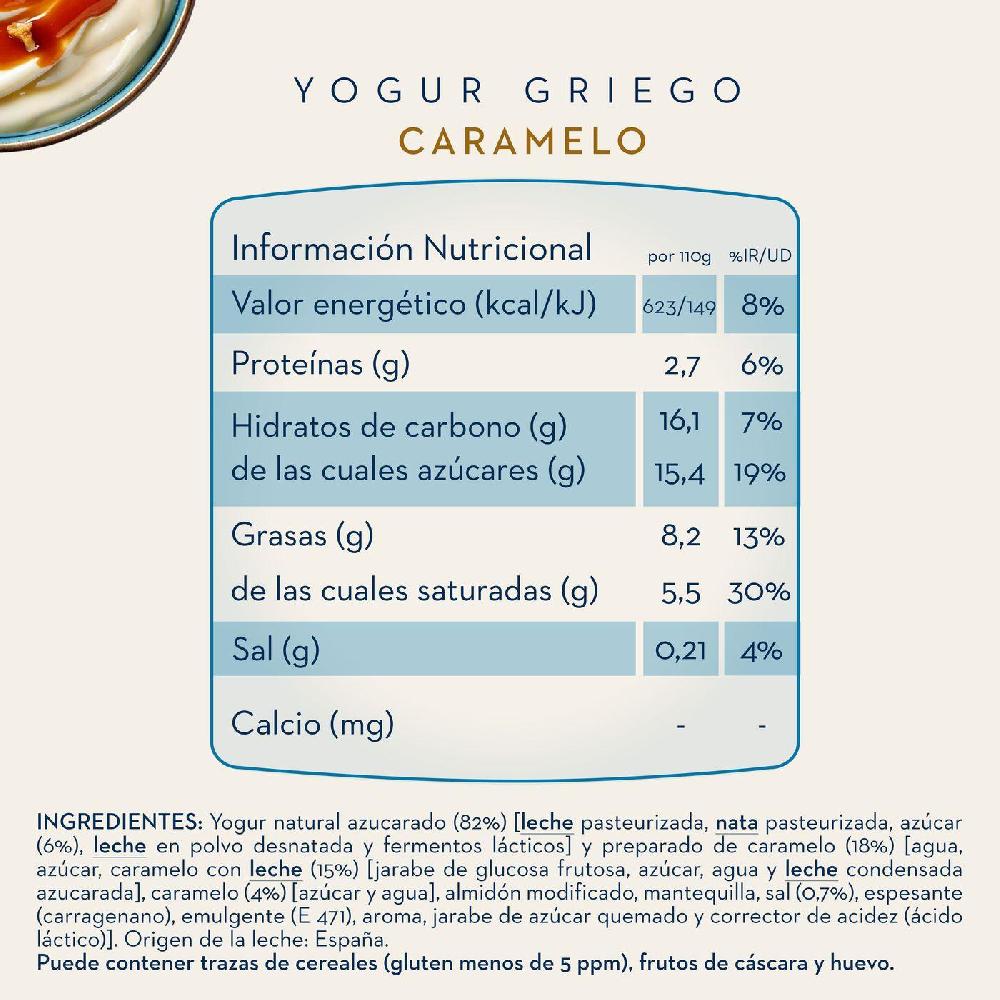 Eroski Yogur Griego De Caramelo OIKOS Pack 2x110 G