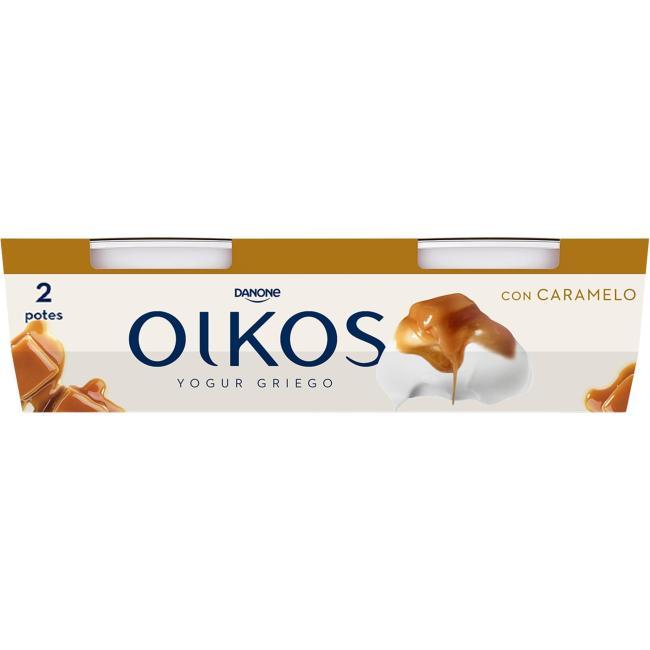 Eroski Yogur Griego De Caramelo OIKOS Pack 2x110 G