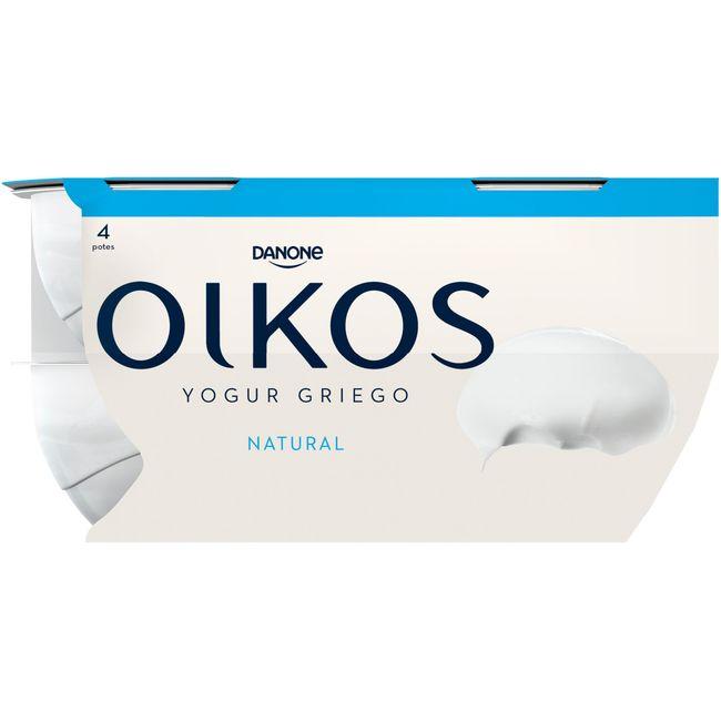 Eroski Yogur Griego Natural OIKOS Pack 4x110 G