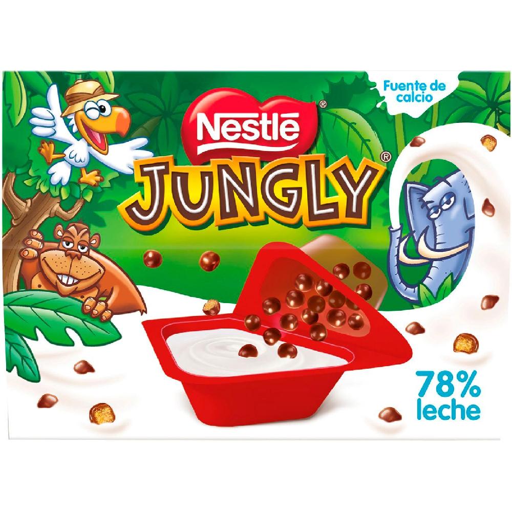 Eroski Yogur Jungly Bicomp NESTLÉ Pack 2x105 G