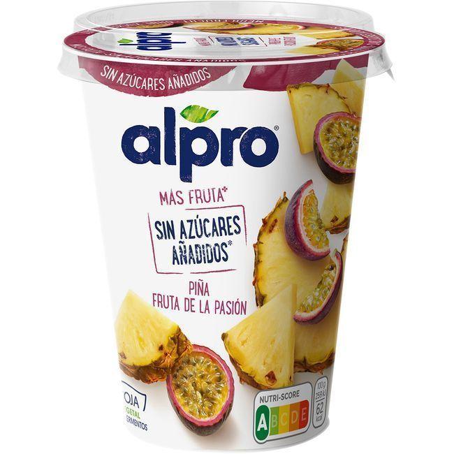 Eroski Fermento De Piña Y Fruta De La Pasión ALPRO Tarrina 400 G
