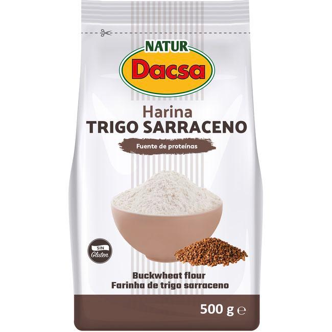 Eroski Harina de trigo sarraceno NATUR DACSA paquete 500 g