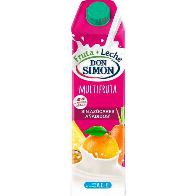 Eroski Lactozumo multifrutas DON SIMÓN brik 1 litro
