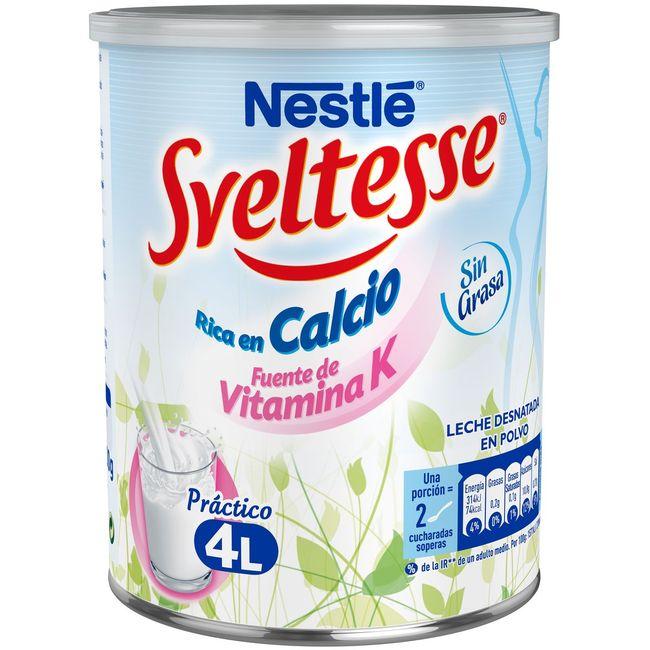 Eroski Leche en polvo Desnatada SVELTESSE lata 400 g