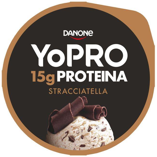 Eroski Leche Fermentada Sabor Stracciatella YOPRO Pack 2x160 G