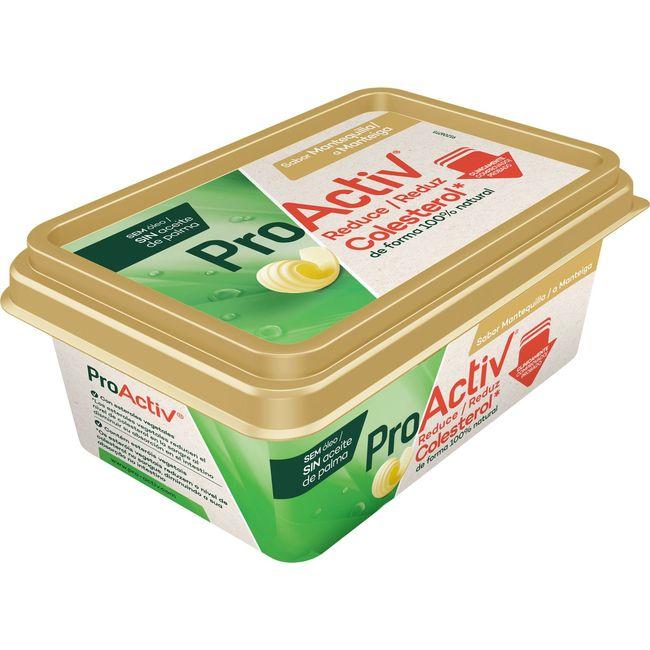 Eroski Margarina Sabor Mantequilla PROACTIV Tarrina 225 G