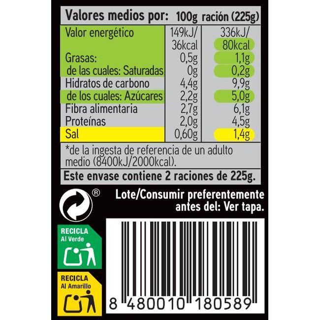 Eroski Menestra De Verduras Eroski SELEQTIA Frasco 450 G