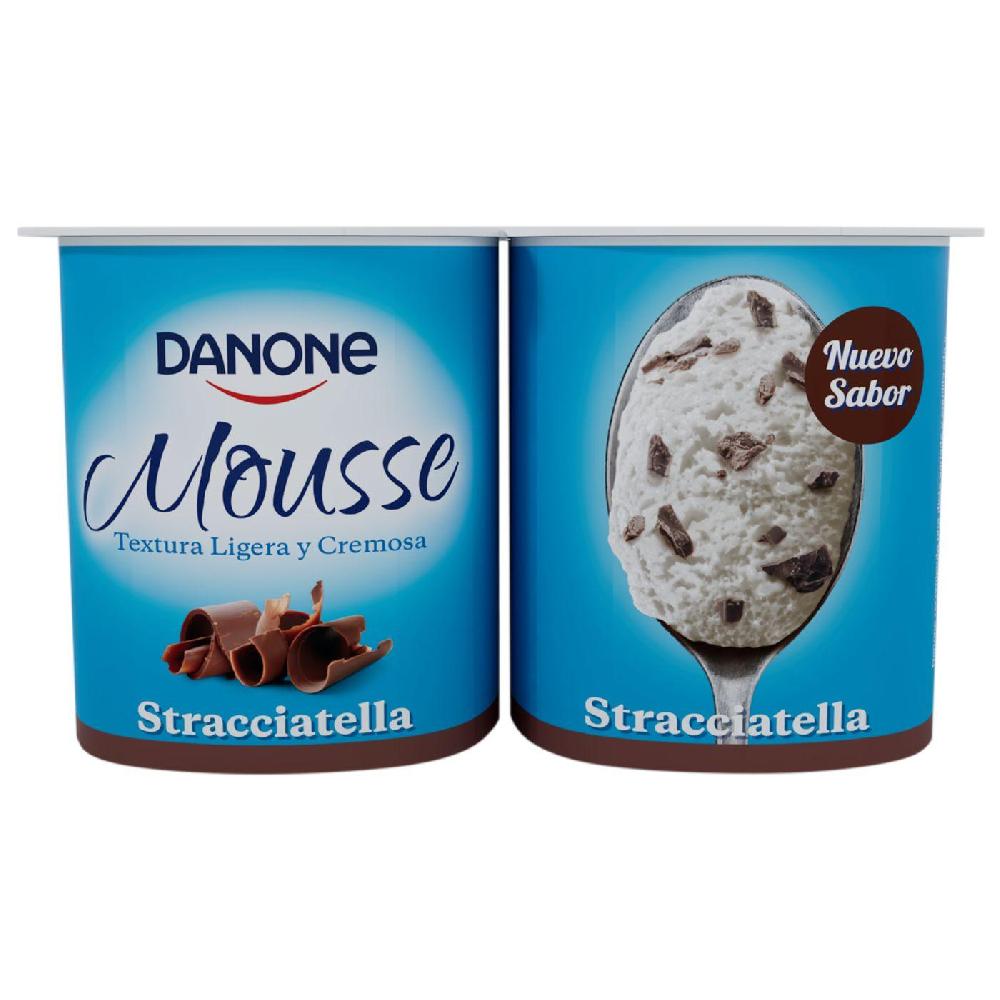 Eroski Mousse Sabor Stracciatella DEPOSTRE Pack 4x65 G