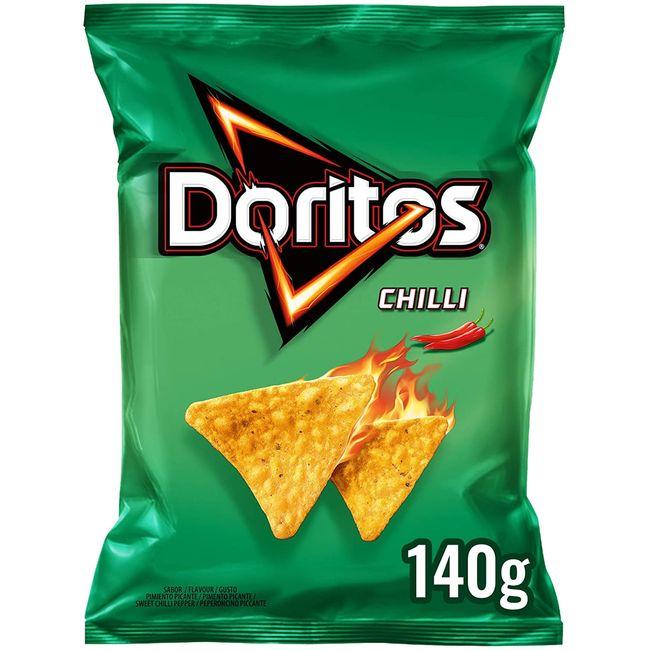 Eroski Nachos de maíz con chili DORITOS bolsa 140 g