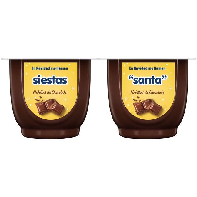 Eroski Natillas De Chocolate DANONE Danet Pack 4x120 G