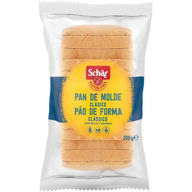 Eroski Pan de molde clásico sin gluten SCHAR paquete 300 g