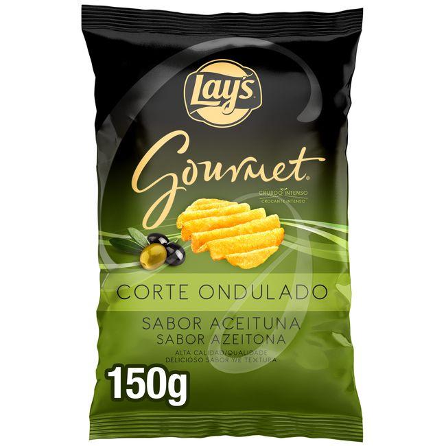 Eroski Patata premium ondulada oliva LAY'S GOURMET bolsa 150 g