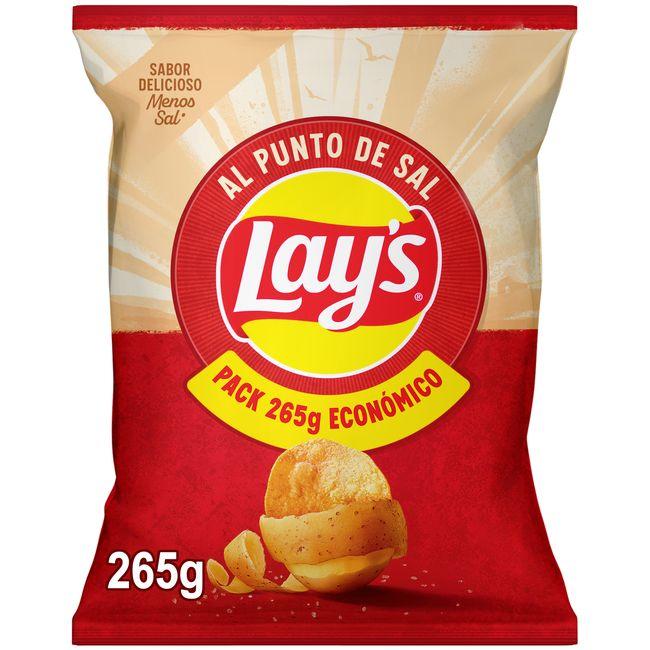 Eroski Patatas a la sal super ahorro LAY`S bolsa 265 g