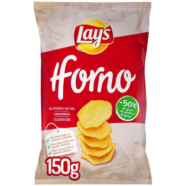 Eroski Patatas fritas al horno con sal LAY'S bolsa 150 g