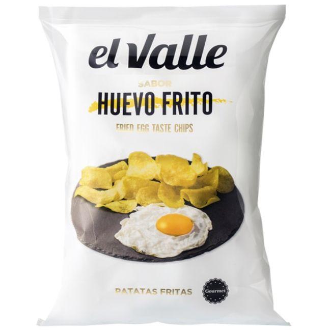 Eroski Patatas fritas al huevo frito EL VALLE bolsa 120 g