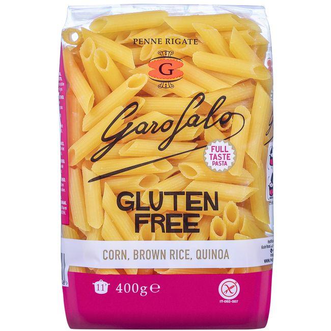 Eroski Penne rigate sin gluten GAROFALO paquete 400 g