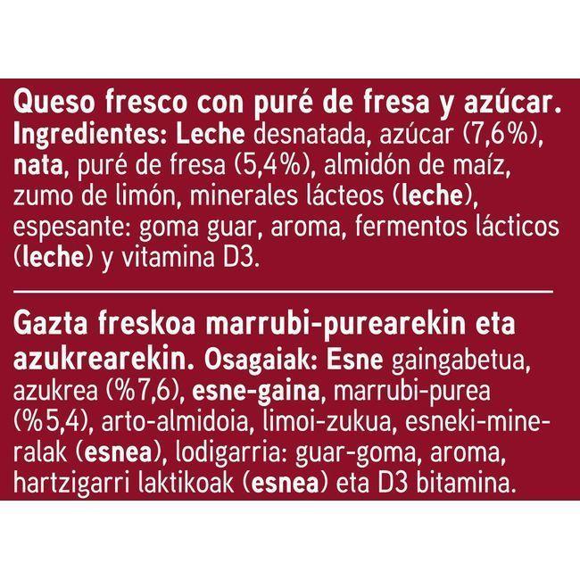 Eroski Petit De Bolsillo Sabor Fresa EROSKI Pack 4x80 G