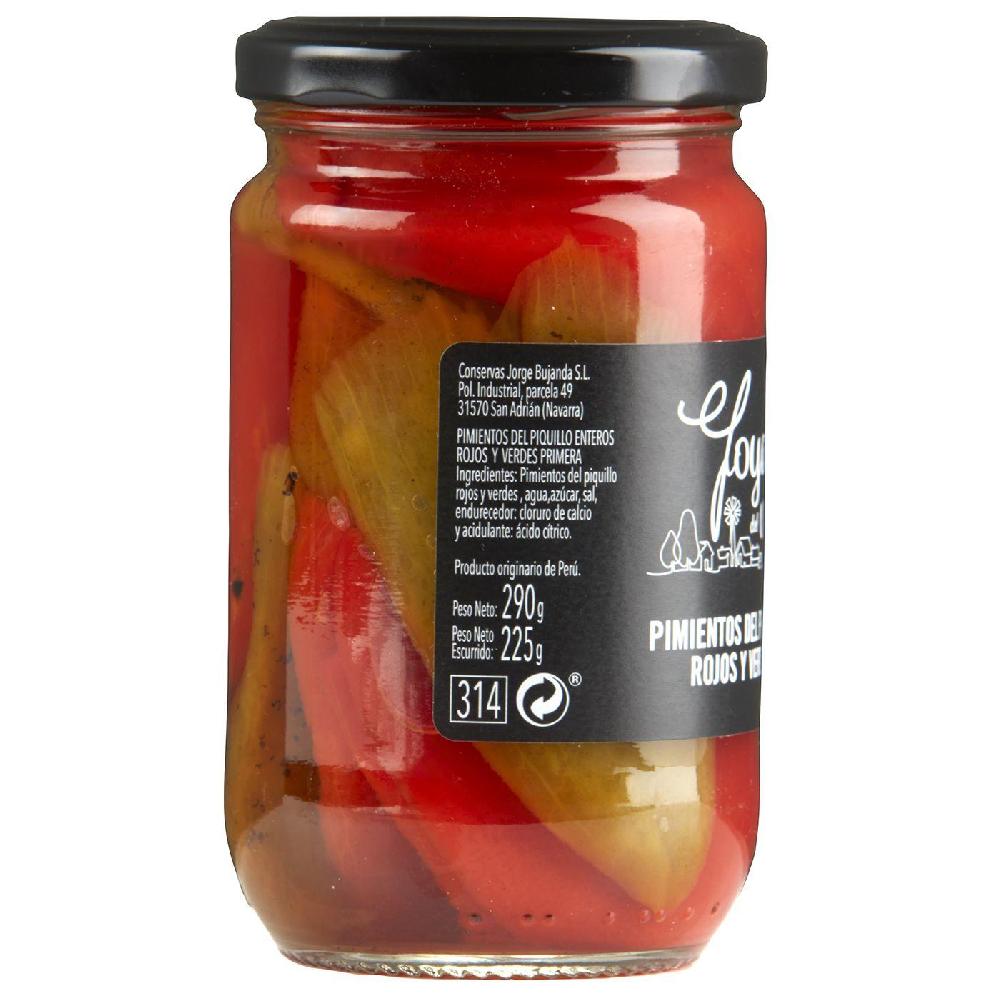 Eroski Pimiento De Piquillo Rojo-verde JOYAS DEL VALLE Frasco 225 G
