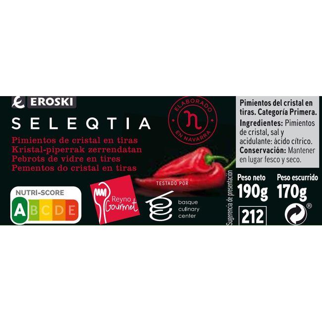 Eroski Pimiento Del Cristal EROSKI SELEQTIA Frasco 170 G