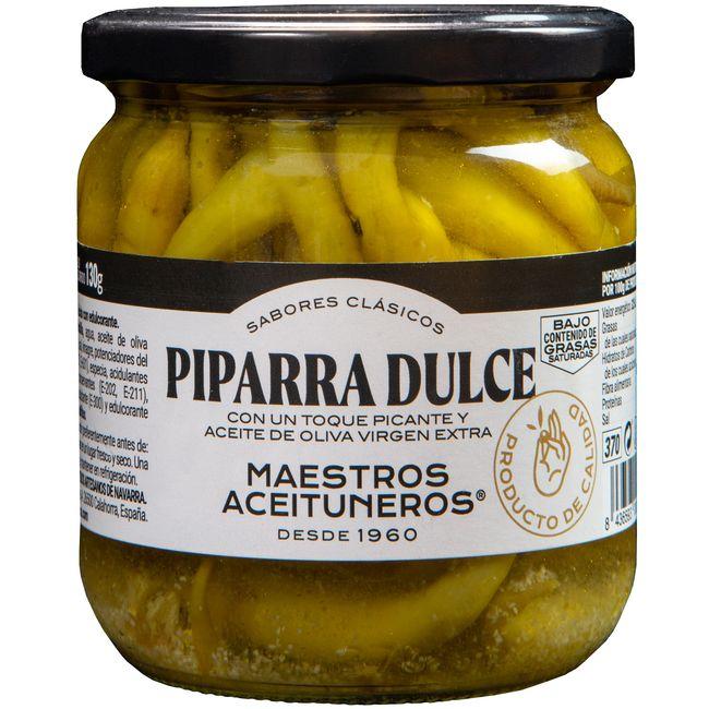 Eroski Piparra dulce con toque picante M. ACEITUNEROS frasco 130 g