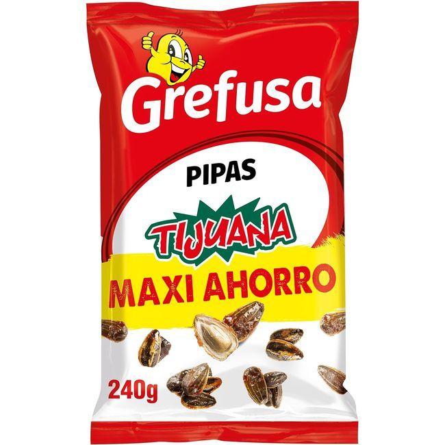 Eroski Pipas Tijuana maxiahorro PIPAS G bolsa 240 g