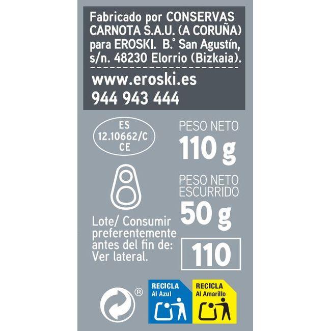 Eroski Plata Del Cantábrico En Aceite De Oliva EROSKI Lata 110 G