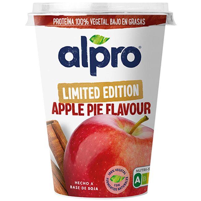Eroski Postre vegetal tarta de manzana ALPRO tarrina 400 g