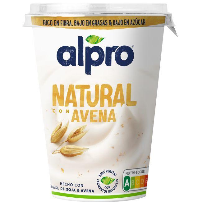 Eroski Producto fermentado a base de soja y avena ALPRO tarrina 400 g