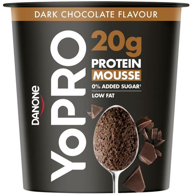 Eroski Proteína Mousse De Chocolate YOPRO Tarrina 200 G