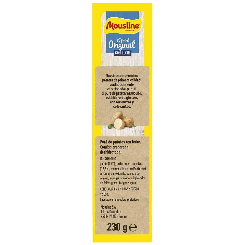 Eroski Pure De Patata Con Leche MOUSLINE Caja 230 G