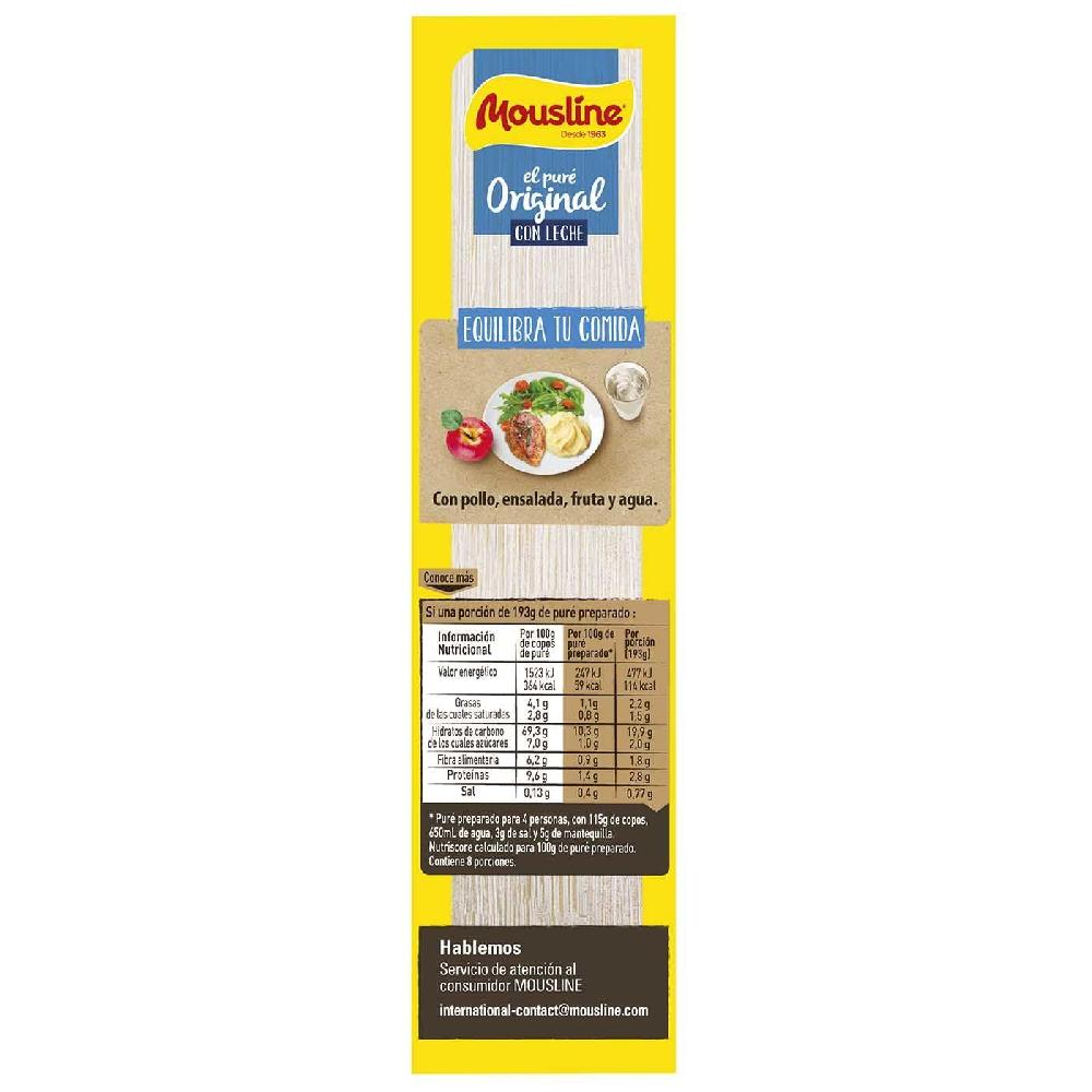 Eroski Pure De Patata Con Leche MOUSLINE Caja 230 G