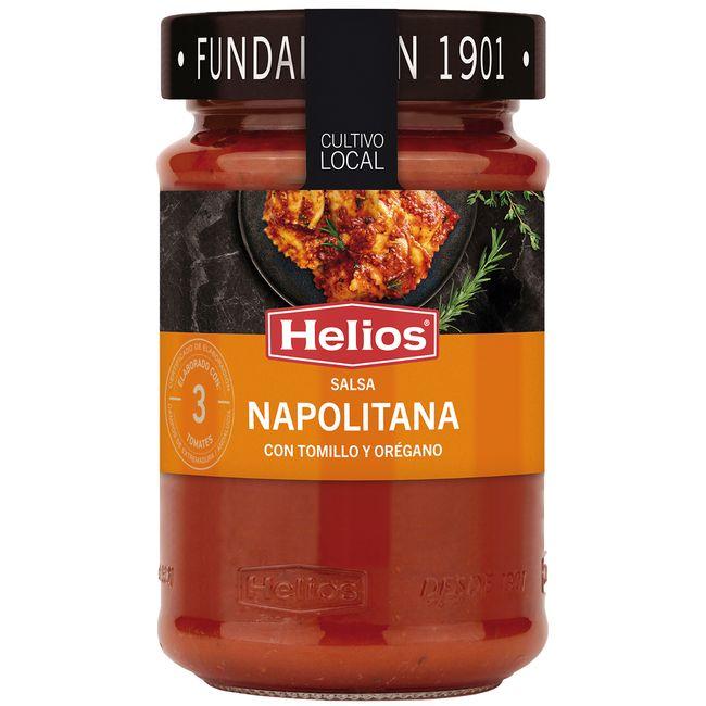 Eroski Salsa napolitana para pasta HELIOS frasco 380 g