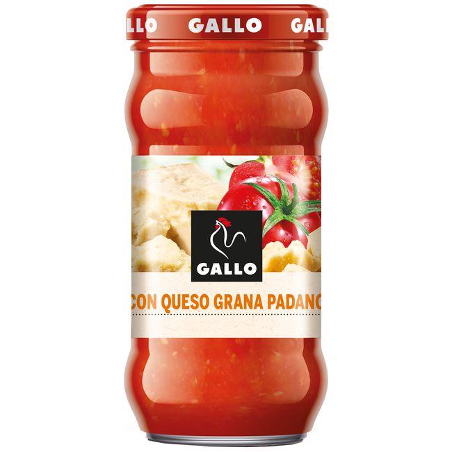 Eroski Salsa para pasta grana padano GALLO frasco 350 g