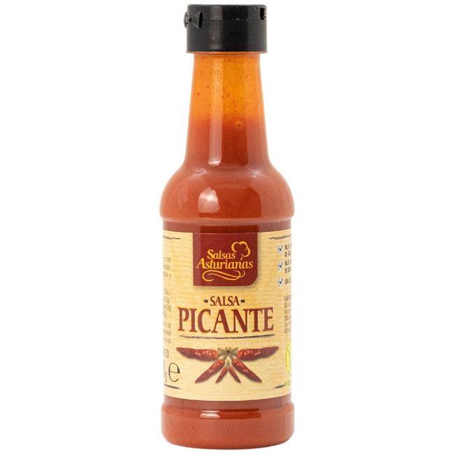 Eroski Salsa picante SALSAS ASTURIANAS frasco 105 g