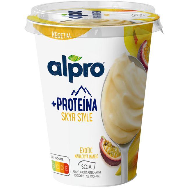 Eroski Skyr sabor mango y maracuyá ALPRO tarrina 400 g