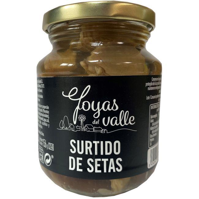 Eroski Surtido de setas JOYAS DEL VALLE frasco 156 g