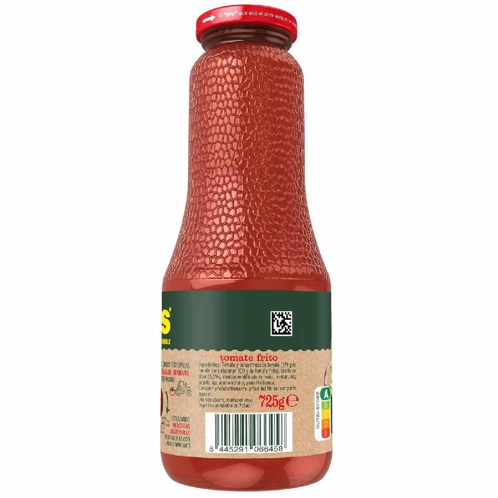Eroski Tomate Frito En Aceite De Oliva SOLÍS Frasco 725 G