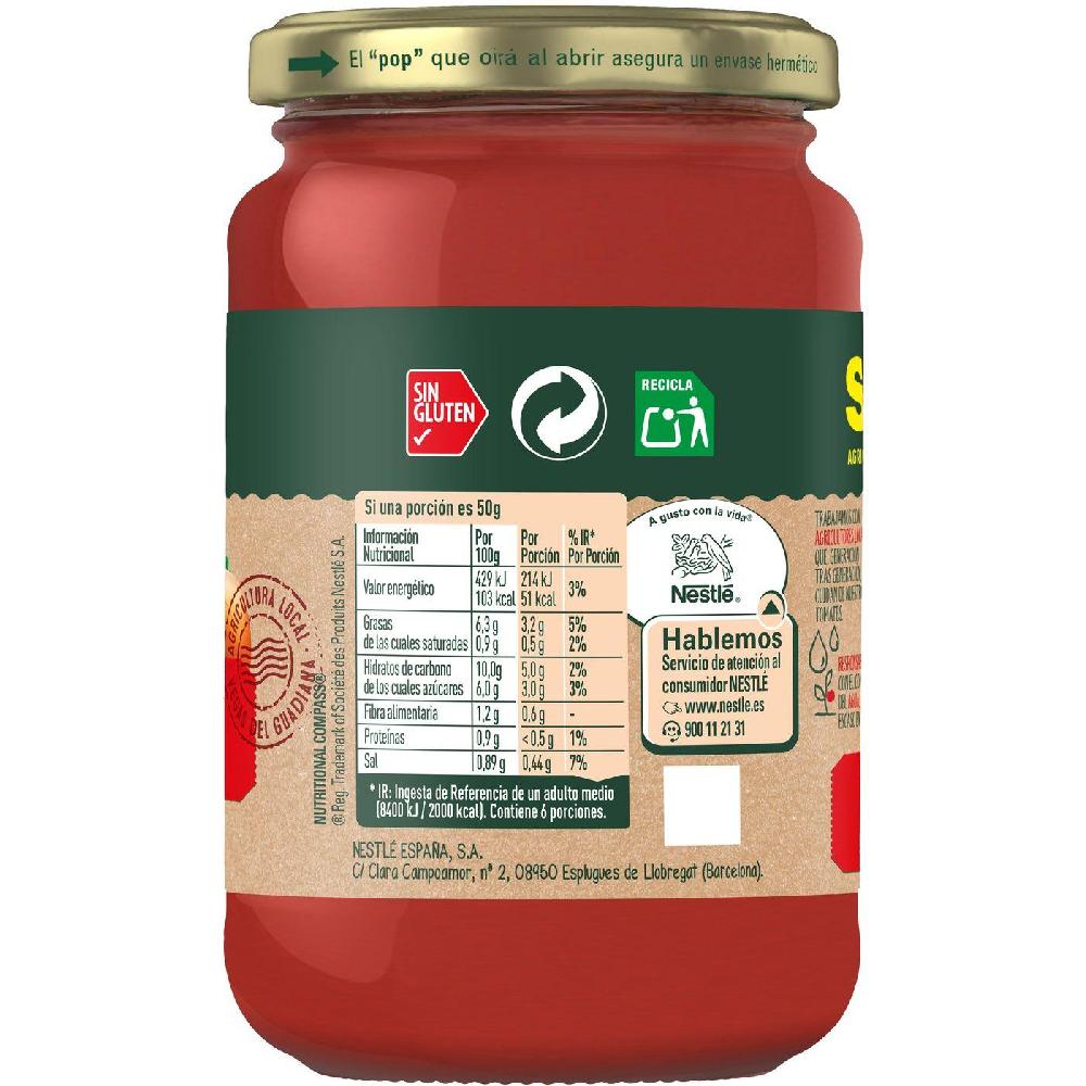 Eroski Tomate Sofrito Estilo Casero SOLIS Frasco 340 G