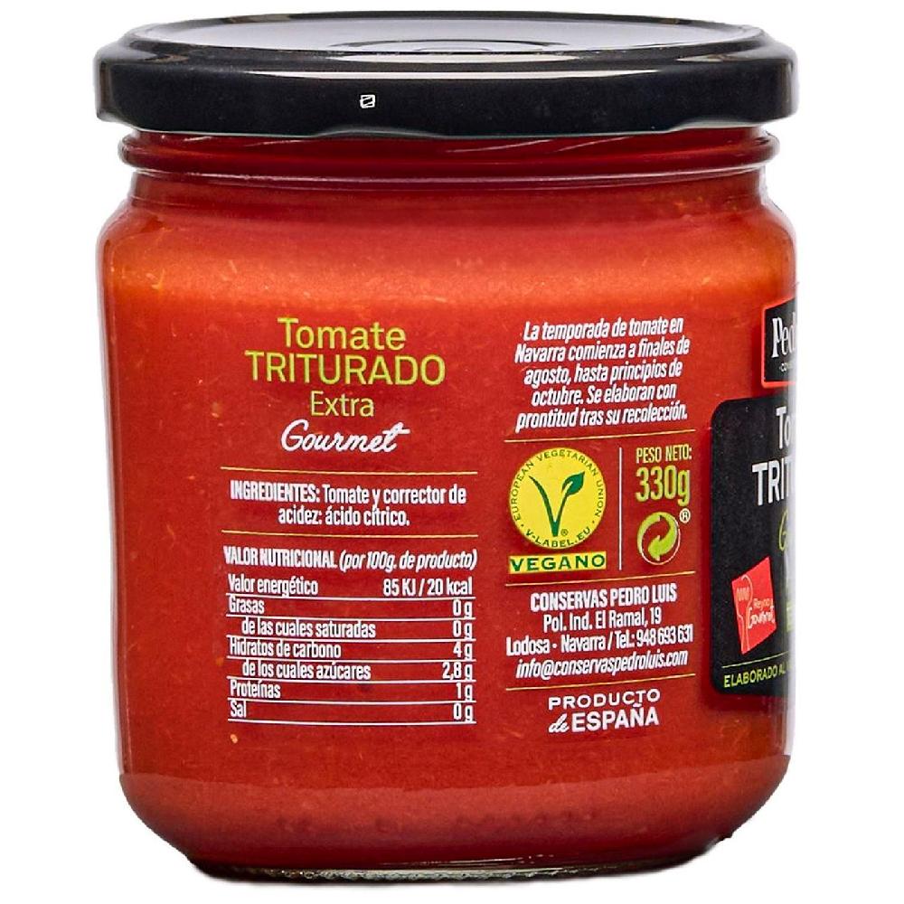 Eroski Tomate Triturado PEDRO LUIS GOURMET Frasco 370 G