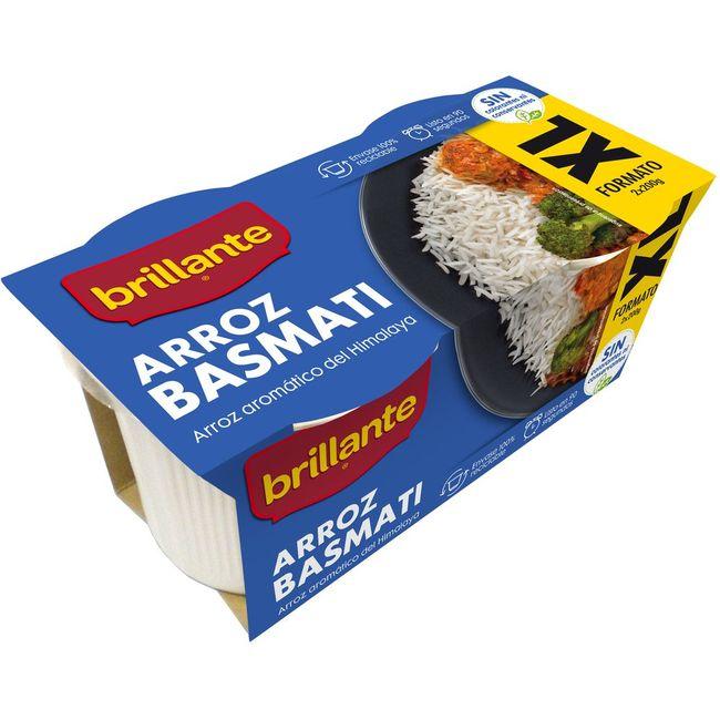 Eroski Vasito De Arroz Basmati XL BRILLANTE Pack 2x200 G