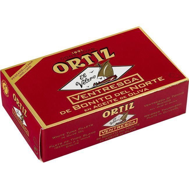 Eroski Ventresca De Bonito Del Norte Aceite De Oliva ORTIZ Lata 110 G