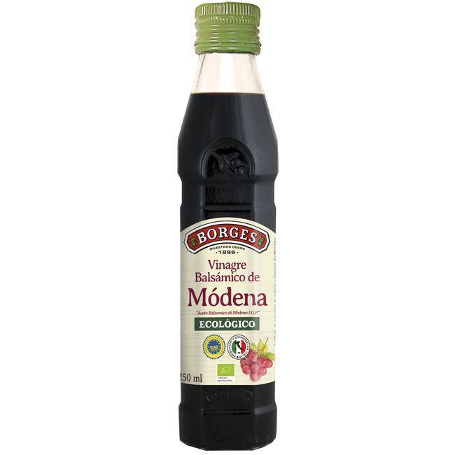 Eroski Vinagre balsámico de Módena BORGES ECO NATURA botella 25 cl
