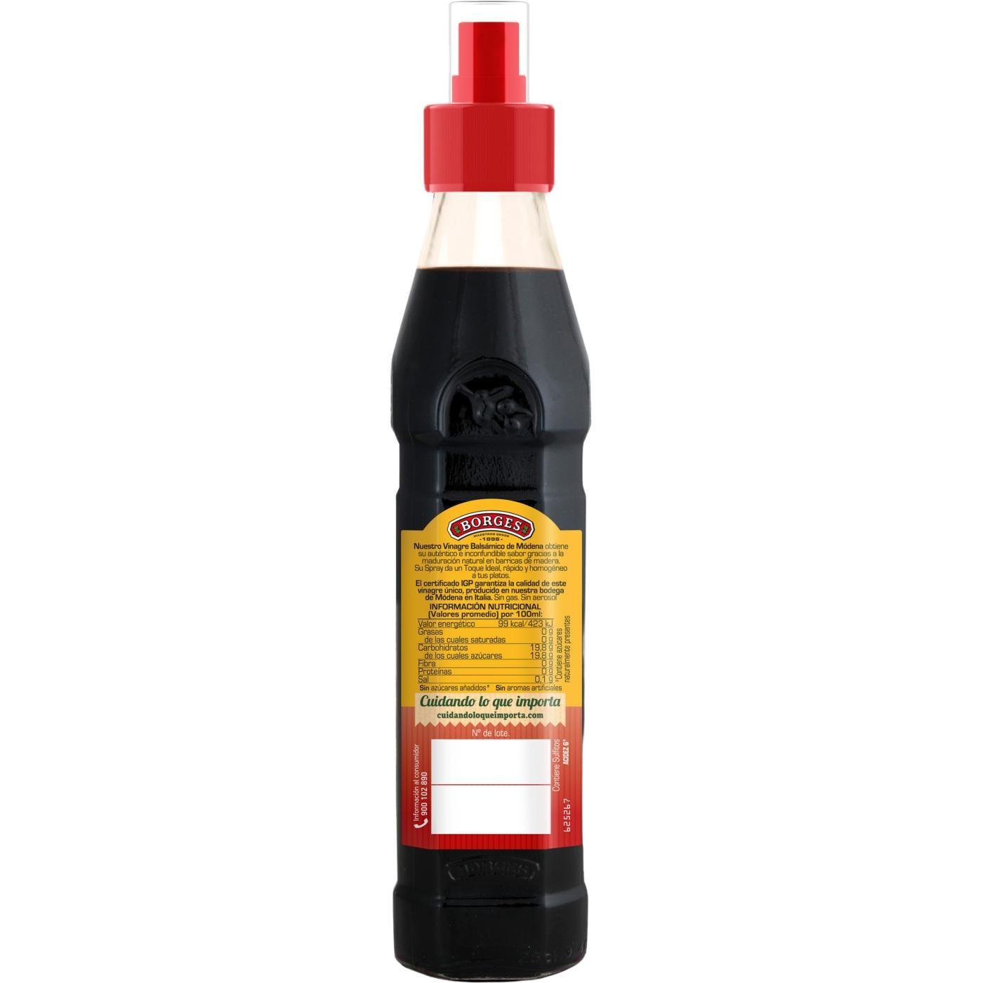 Eroski Vinagre Balsámico De Módena BORGES Spray 25 Cl