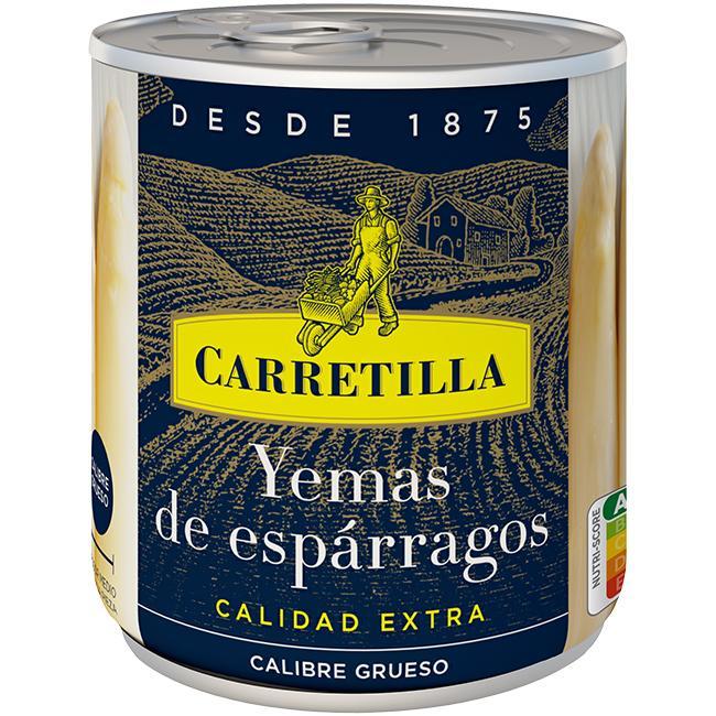 Eroski Yema de espárrago gruesa CARRETILLA frasco 110 g