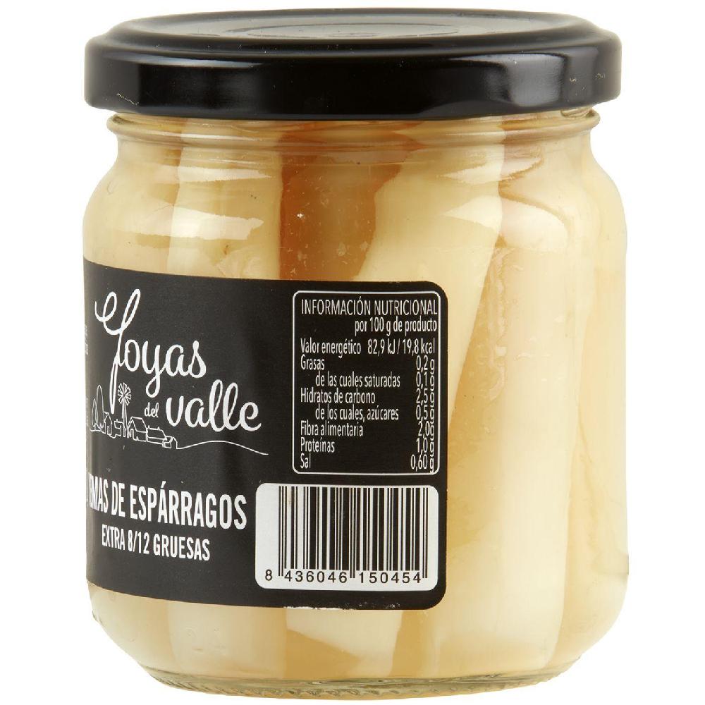 Eroski Yema Espárrago Extra 8/12 Piezas JOYAS DEL VALLE Frasco 110 G