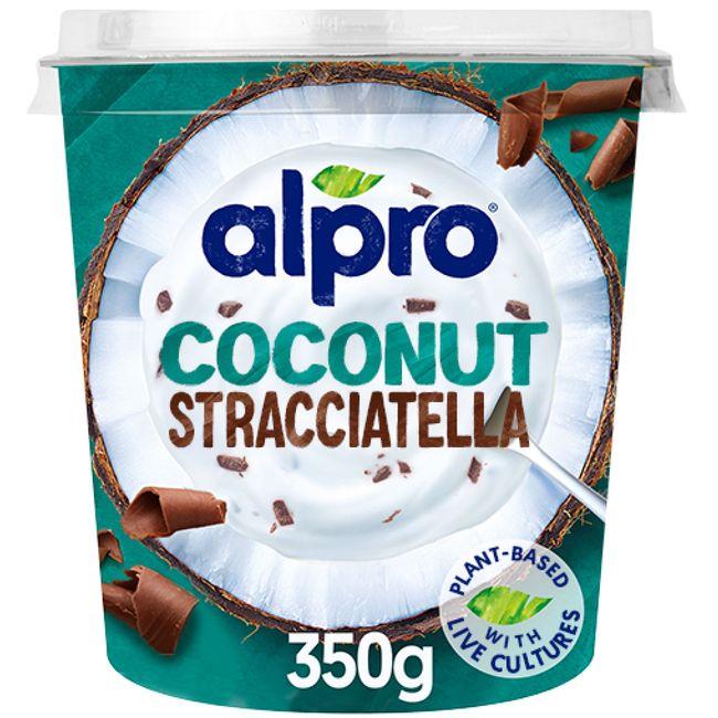 Eroski Yogur de coco y straciatella ALPRO tarrina 340 g