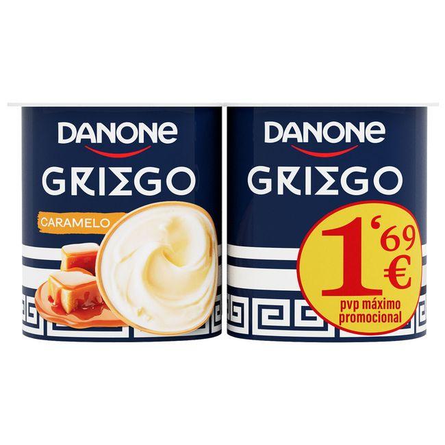 Eroski Yogur Griego De Caramelo DANONE Pack 4x110 G