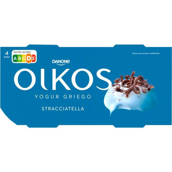Eroski Yogur Griego De Straciatella OIKOS Pack 4x110 G