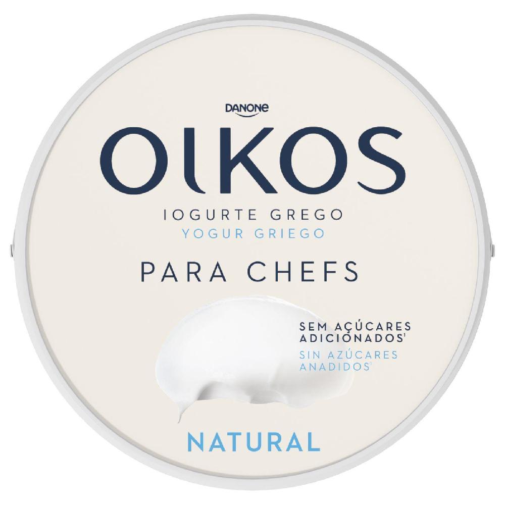 Eroski Yogur Griego Natural Para Chefs OIKOS Tarrina 900 G