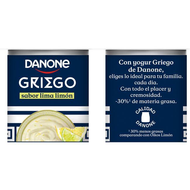 Eroski Yogur Griego Sabor Lima/limón DANONE Pack 4x110 G